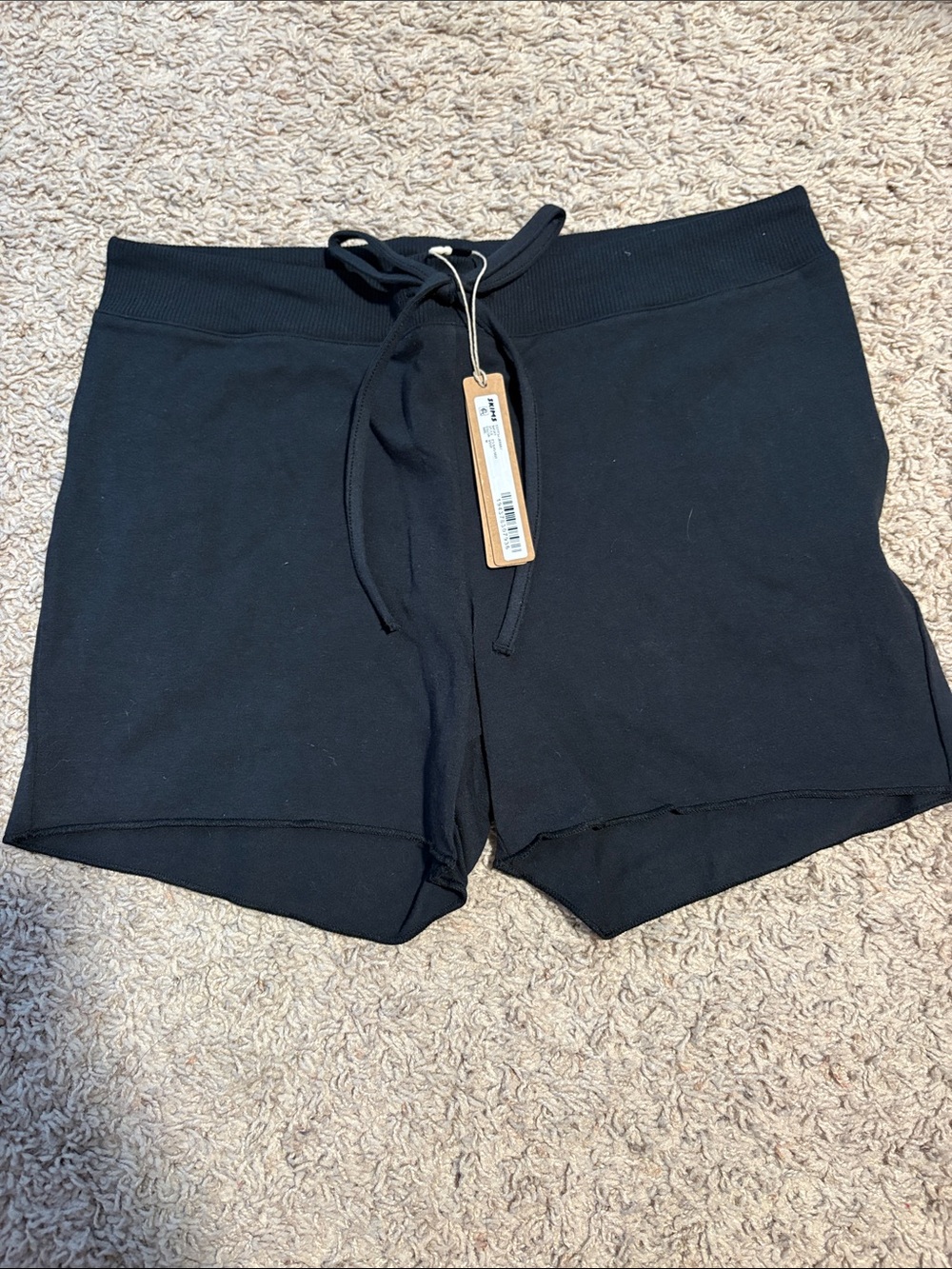 Skims cotton jersey shorts Black Women’s Drawstring Lounge Shorts